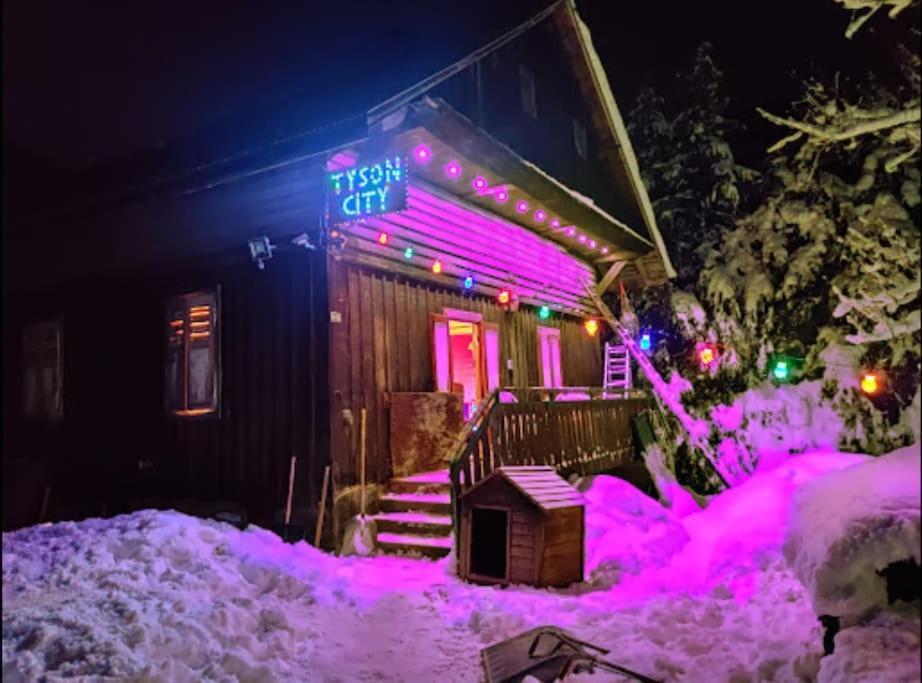 Chalet 8 Personnes + Grand Terrain Et Riviere Entremont 外观 照片