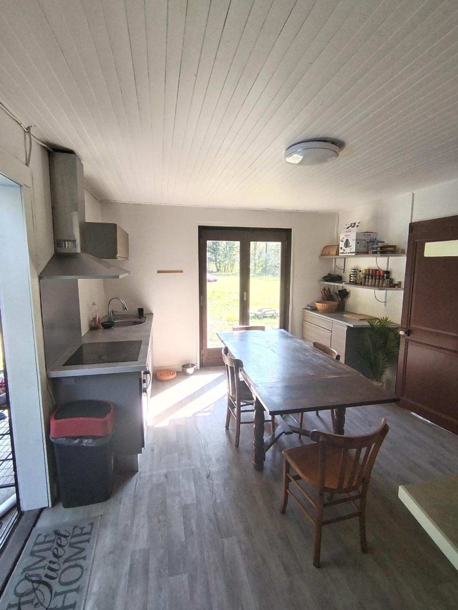 Chalet 8 Personnes + Grand Terrain Et Riviere Entremont 外观 照片