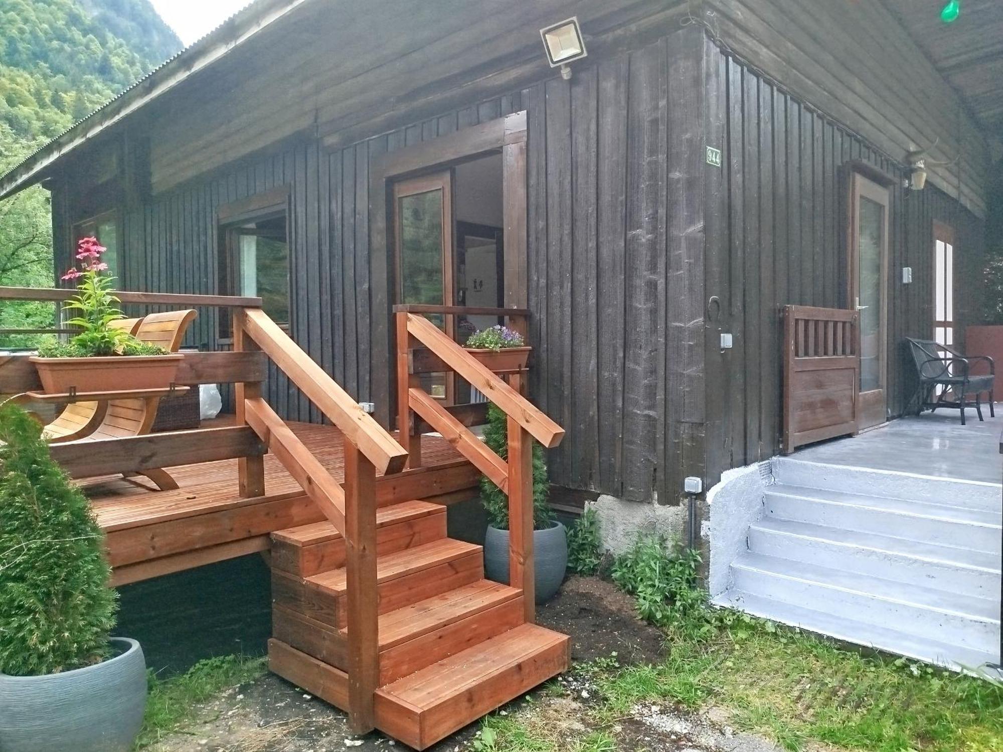 Chalet 8 Personnes + Grand Terrain Et Riviere Entremont 外观 照片