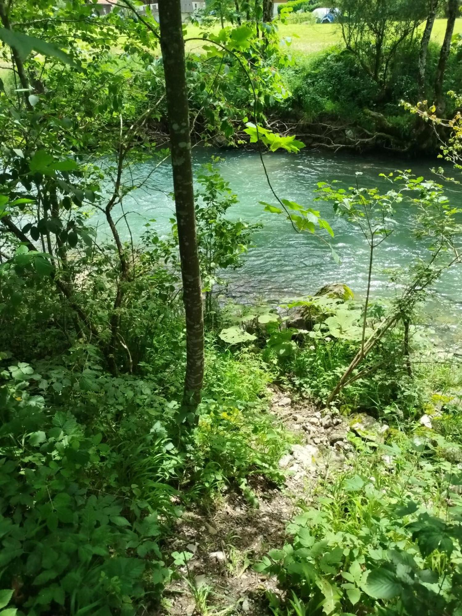 Chalet 8 Personnes + Grand Terrain Et Riviere Entremont 外观 照片