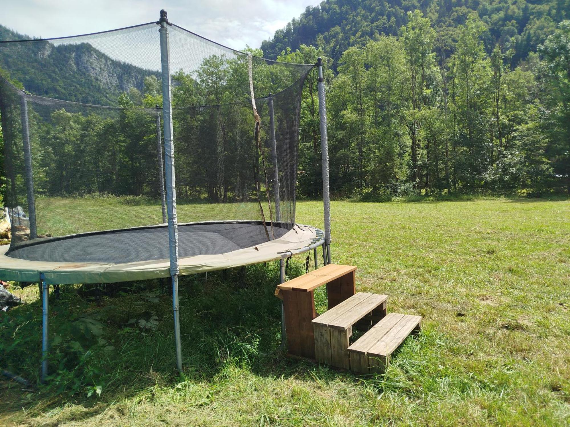 Chalet 8 Personnes + Grand Terrain Et Riviere Entremont 外观 照片